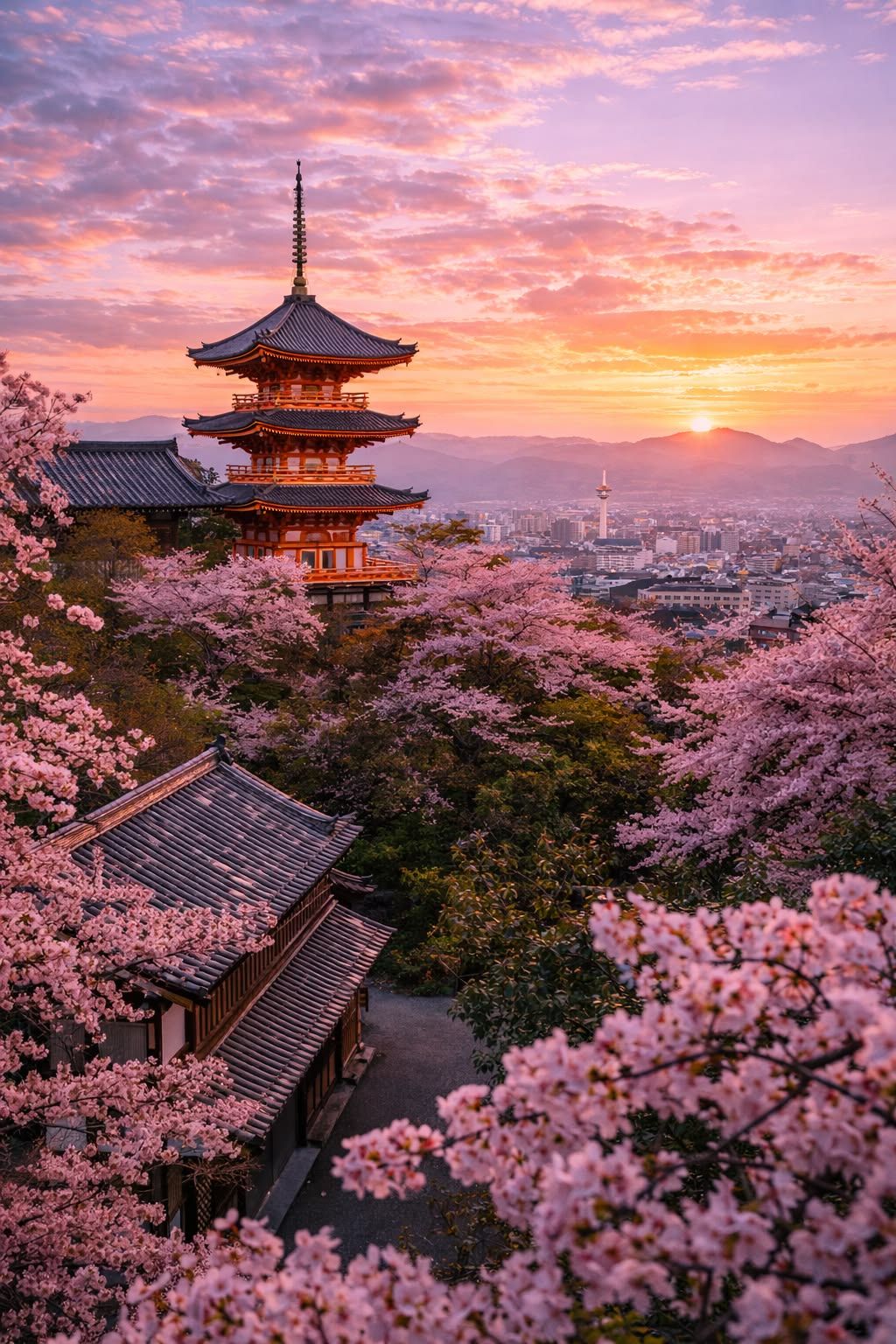 Kiyomizu-dera Temple in Kyoto